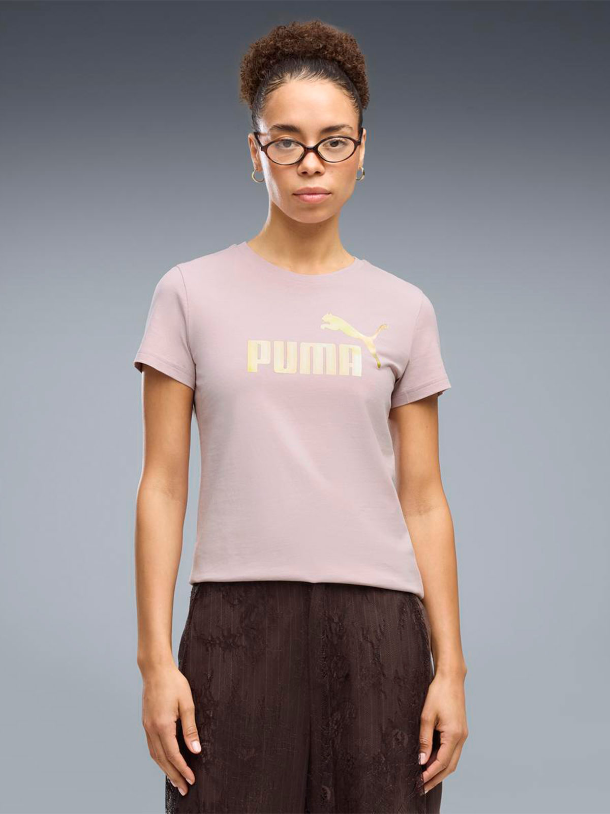 POLO MUJER PUMA ROSADO METALLIC - 1