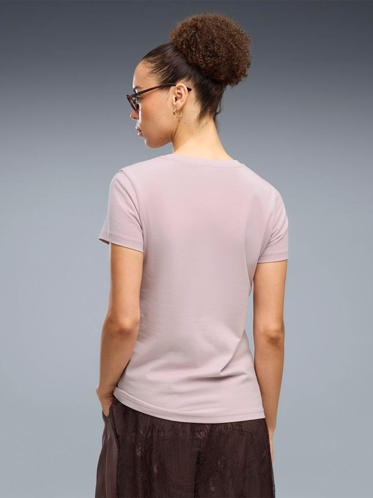 POLO MUJER PUMA ROSADO METALLIC - 2