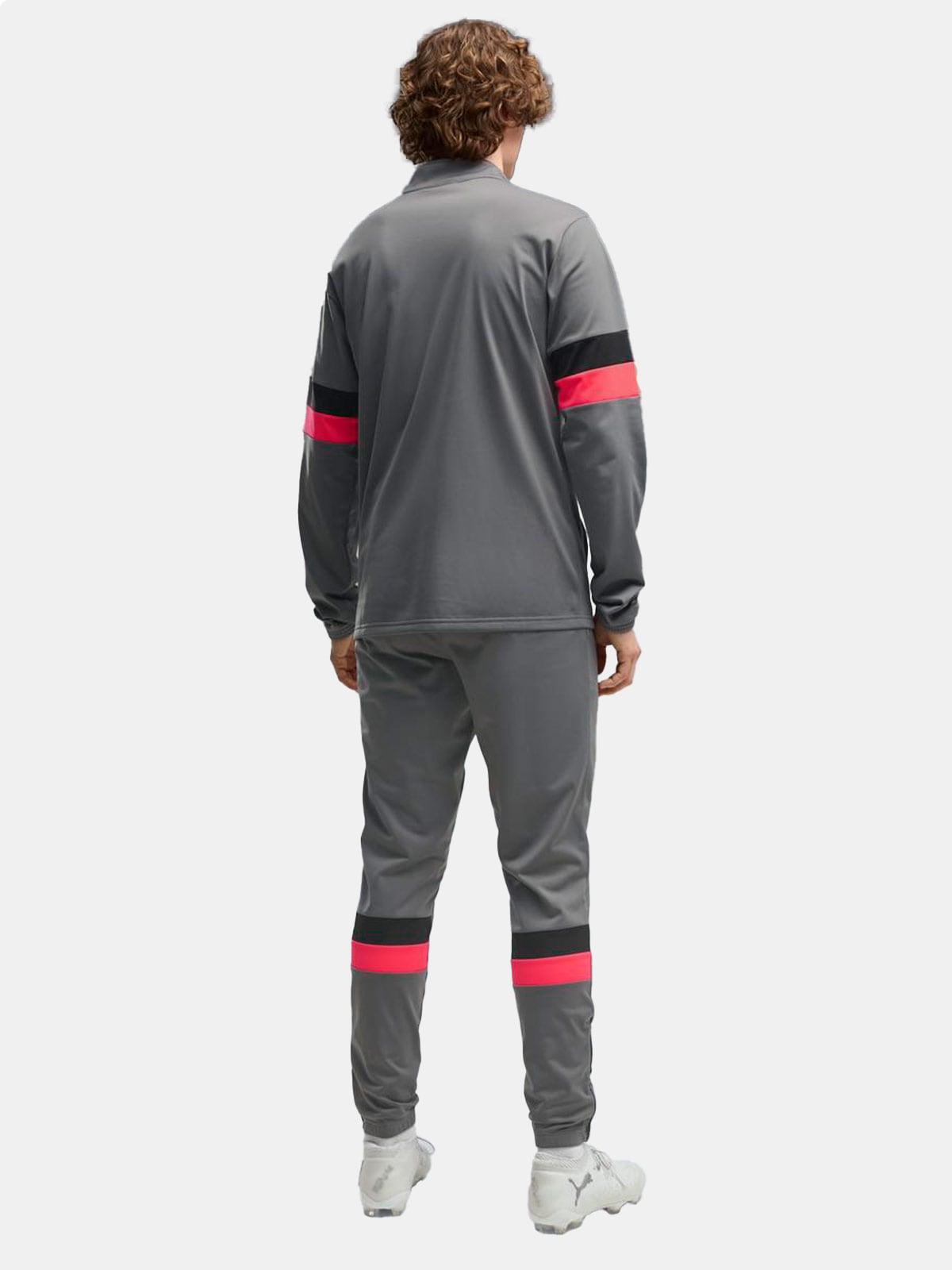 BUZO CONJUNTO HOMBRE PUMA INDIVIDUALRISE TRACKSUIT GRIS - 2