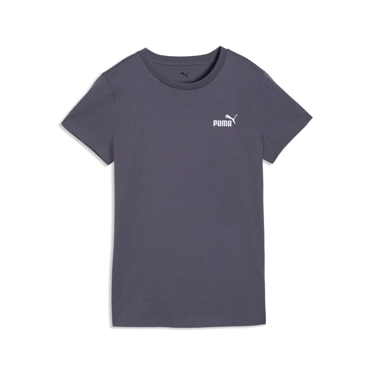 POLO MANGA CORTA MUJER PUMA MORADO - 1
