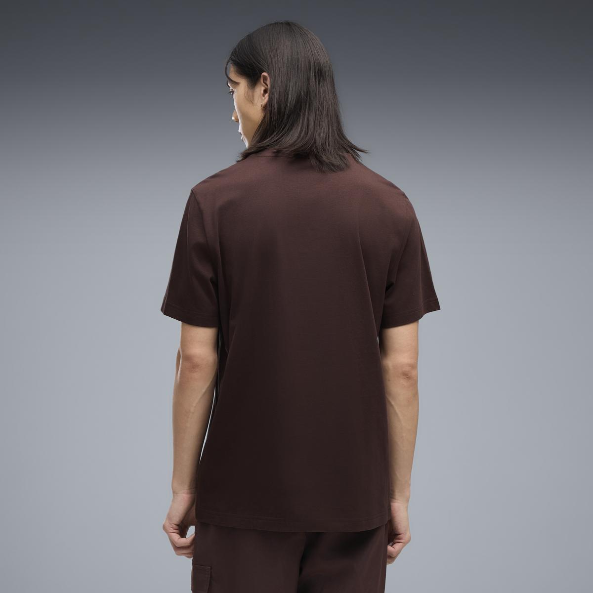 POLO MANGA CORTA HOMBRE PUMA MARRÓN - 2