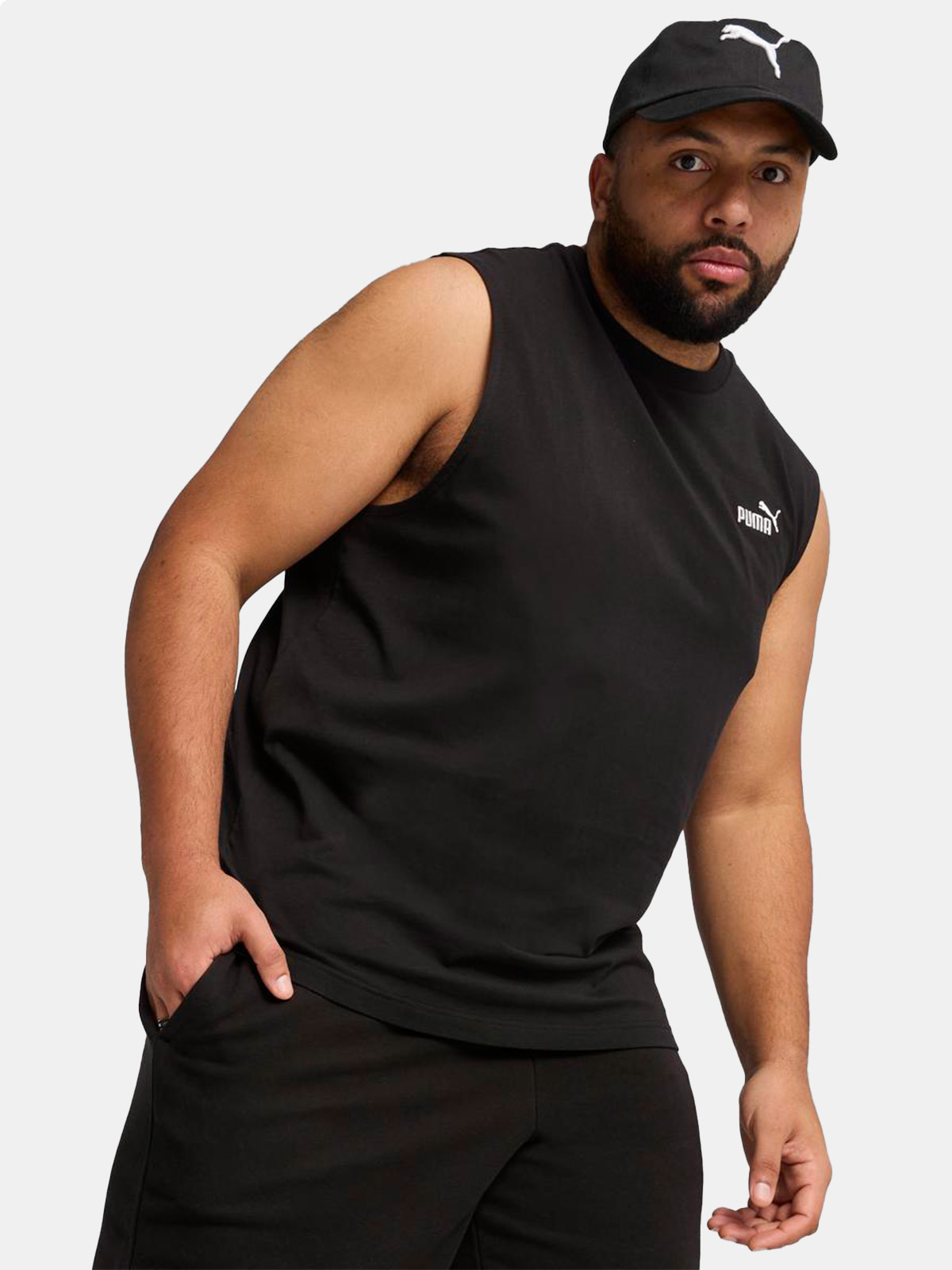 SHORT DEPORTIVO HOMBRE PUMA ESS NO 1 LOGO - 4
