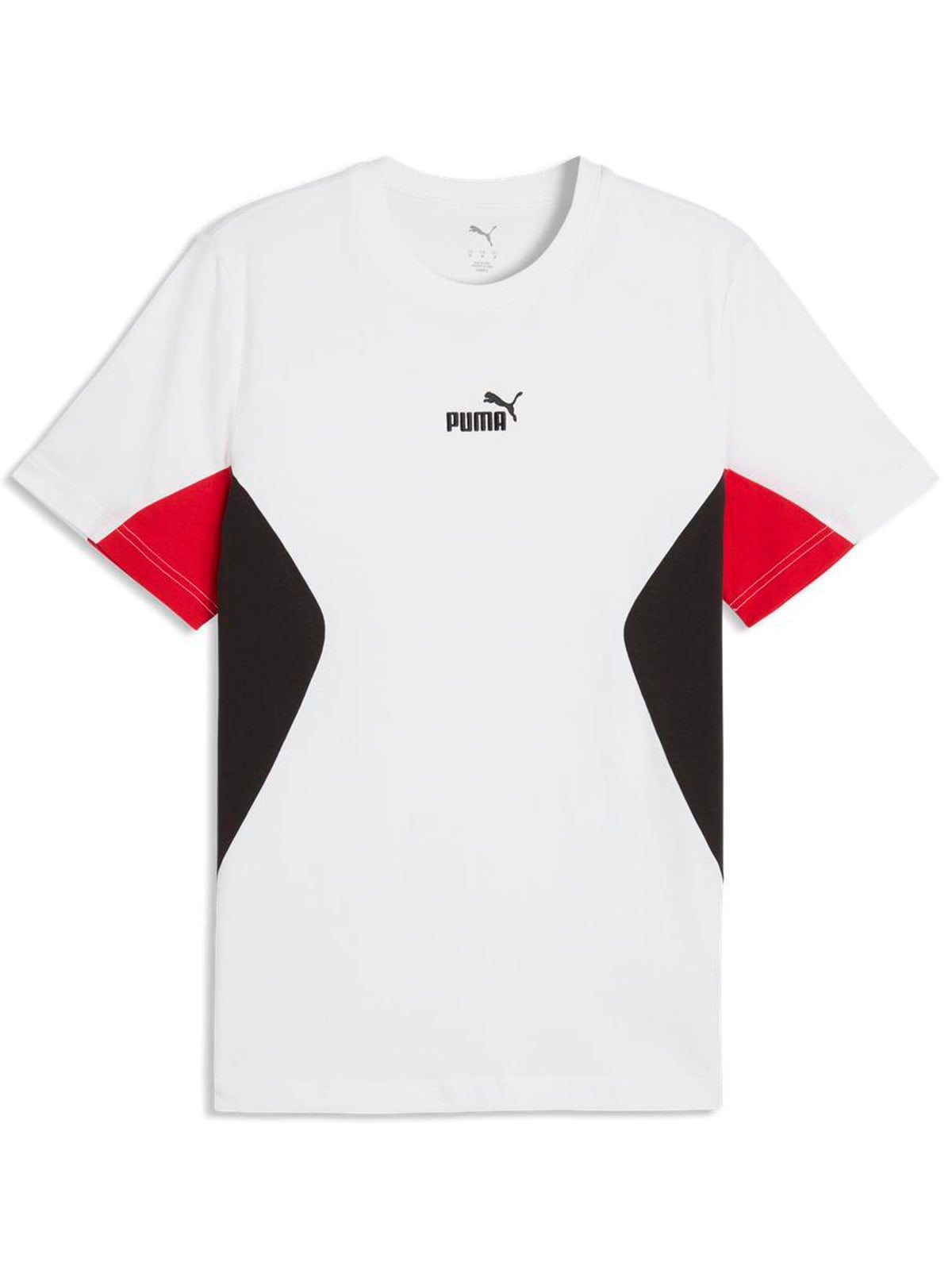 POLO HOMBRE PUMA BLANCO BLOCK TEE - 1