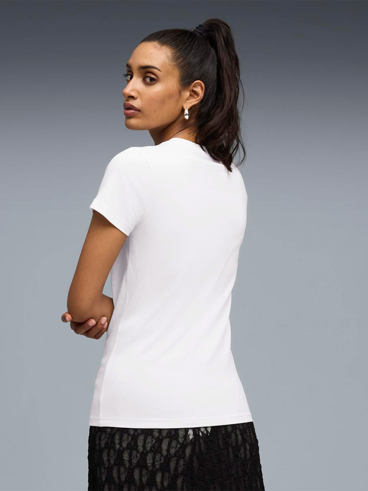 POLO MUJER PUMA BLANCO SCRIPT TEE - 2