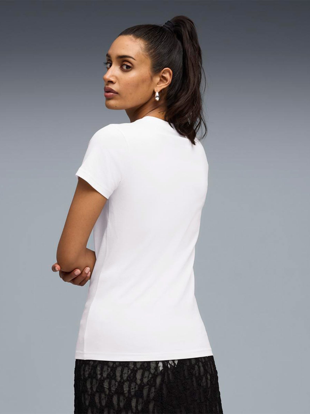 POLO MUJER PUMA BLANCO SCRIPT TEE - 2