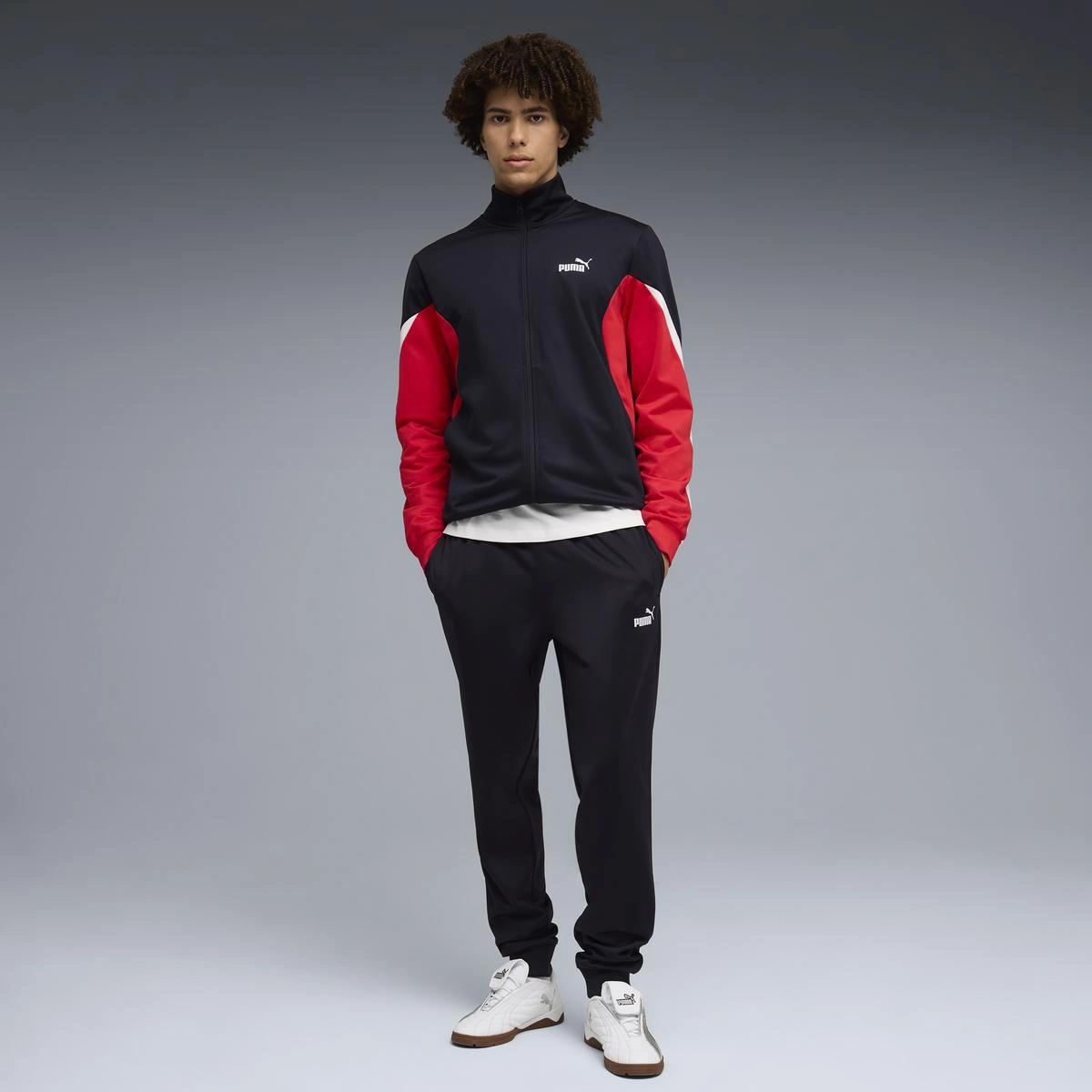 CONJUNTO BUZO HOMBRE PUMA ESS BLOCK POLY SUIT - 3