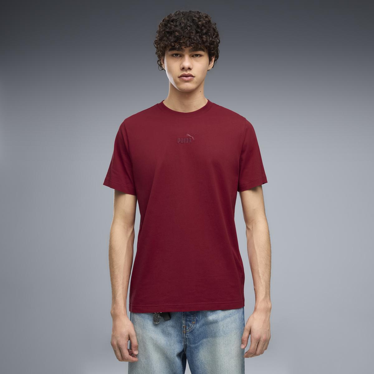 POLO MANGA CORTA HOMBRE PUMA ROJO - 1