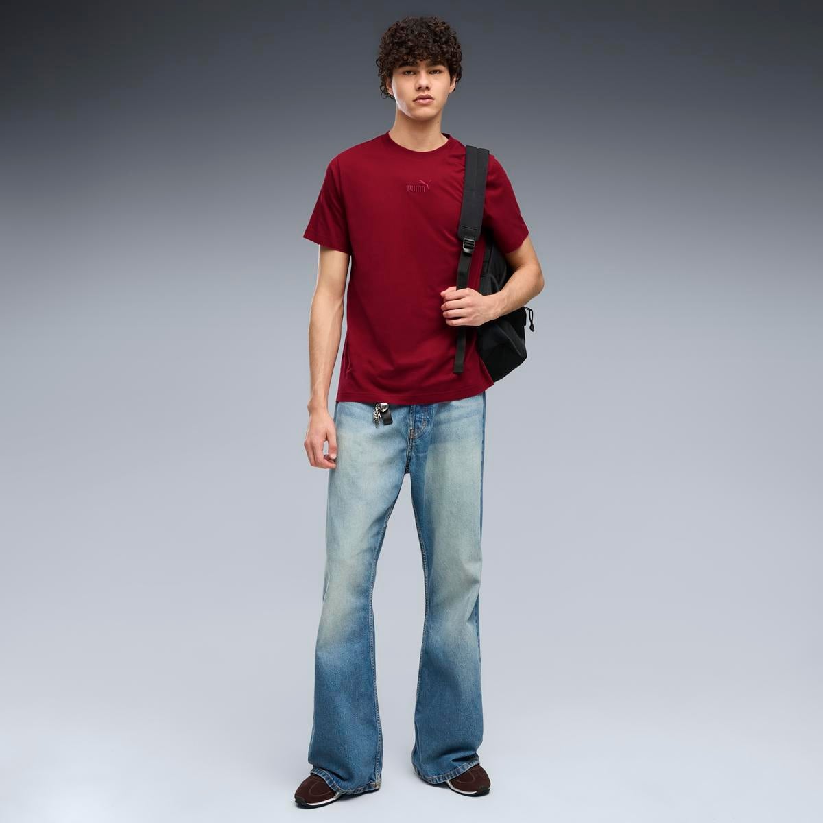 POLO MANGA CORTA HOMBRE PUMA ROJO - 3