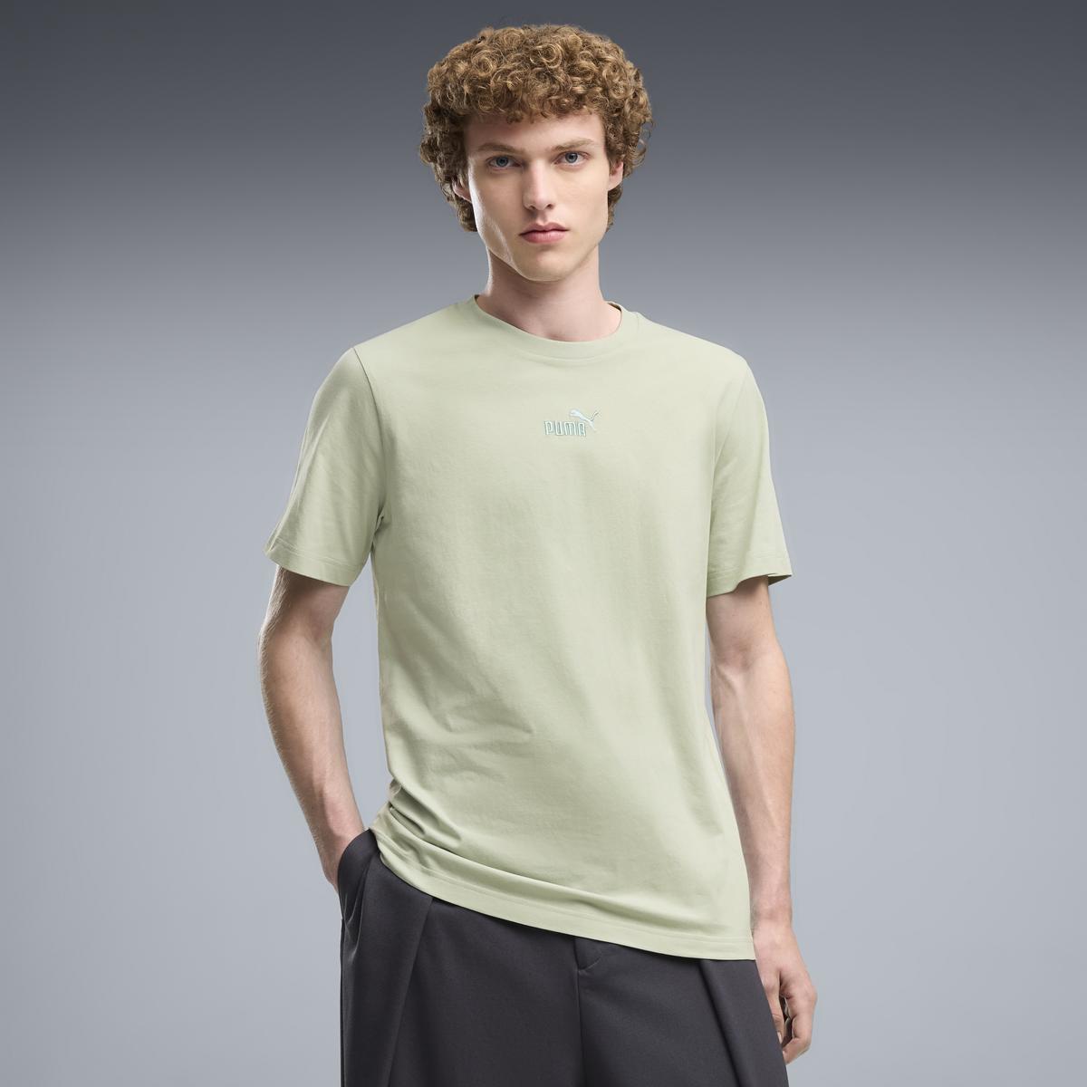 POLO MANGA CORTA HOMBRE PUMA VERDE - 1