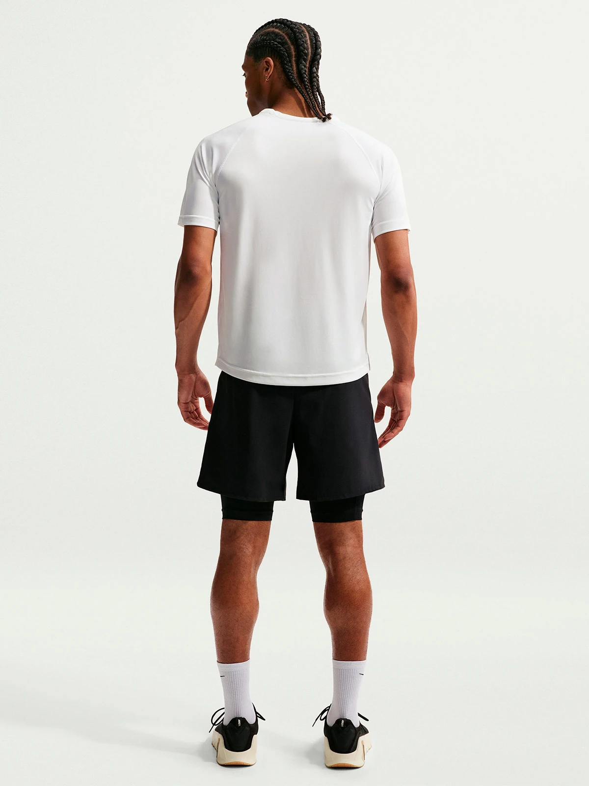 CAMISETA MANGA CORTA HOMBRE NIKE BLANCO FLEX - 2