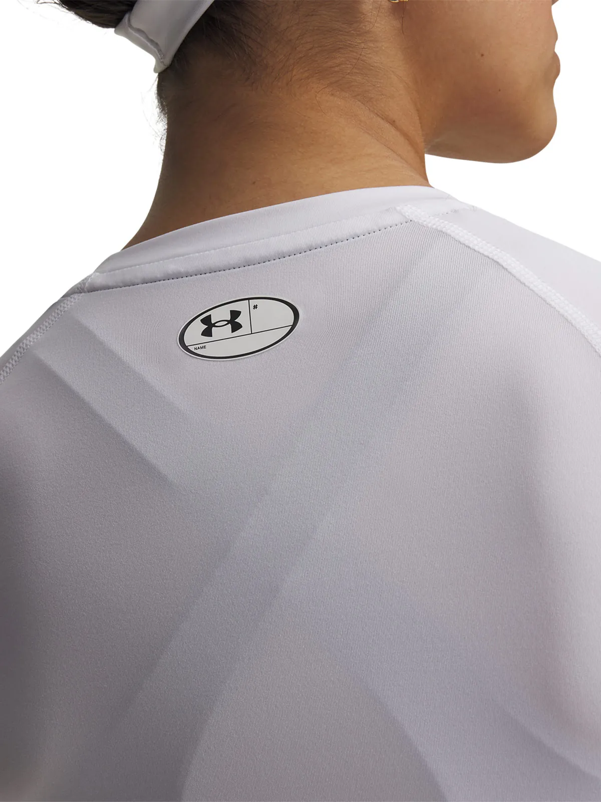 POLO ENTRENAMIENTO MUJER UNDER ARMOUR HEATGEAR AUTHENTICS BLANCO - 3