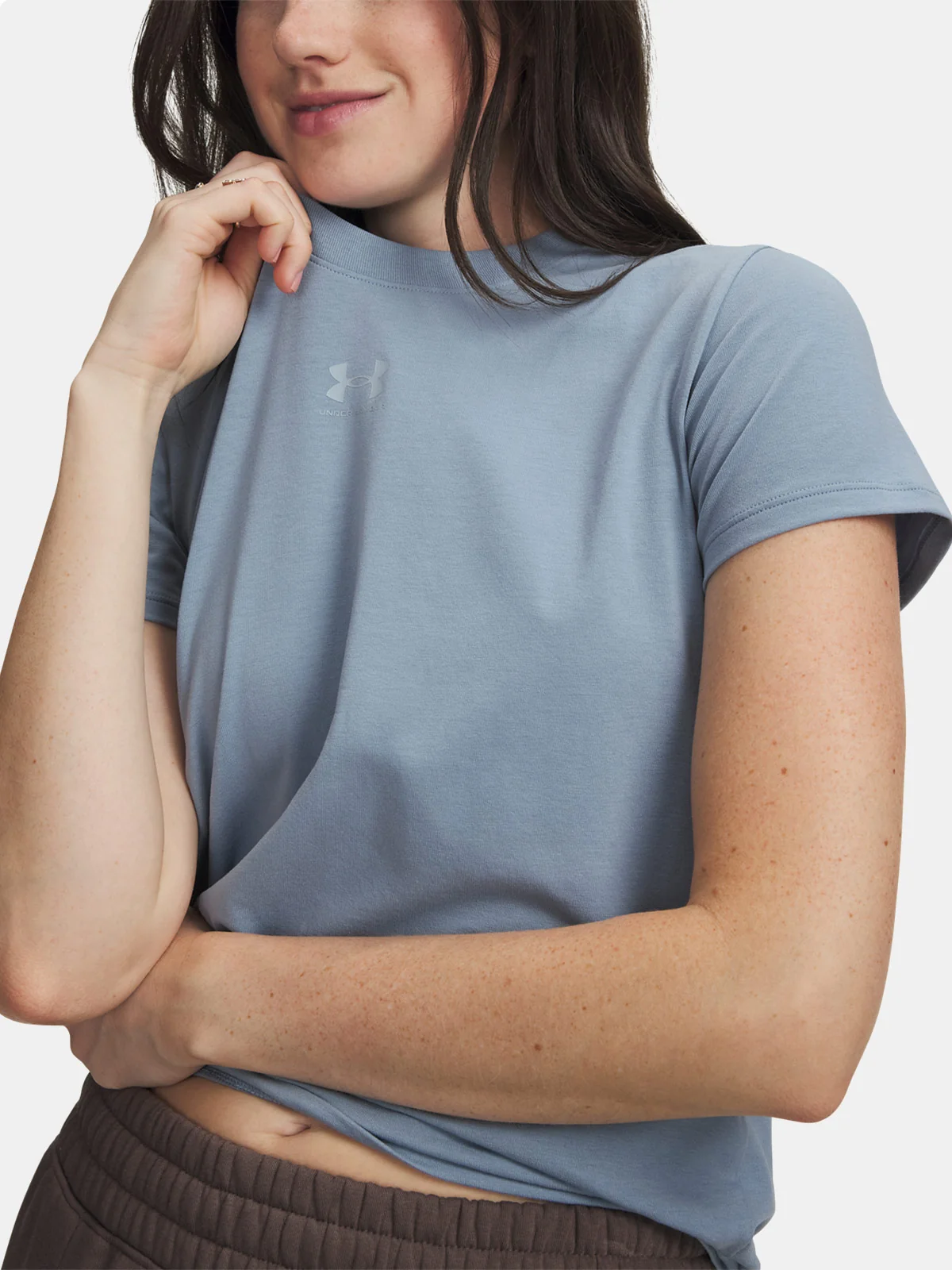 POLO ENTRENAMIENTO MUJER UNDER ARMOUR RIVAL CORE AZUL - 3