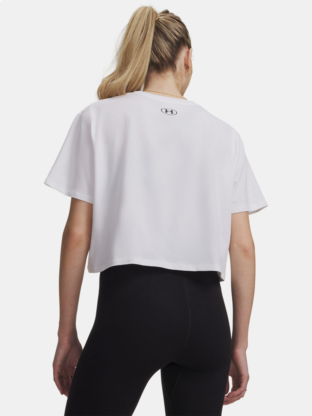 POLO ENTRENAMIENTO MUJER UNDER ARMOUR RIVIAL BOXY BLANCO - 2