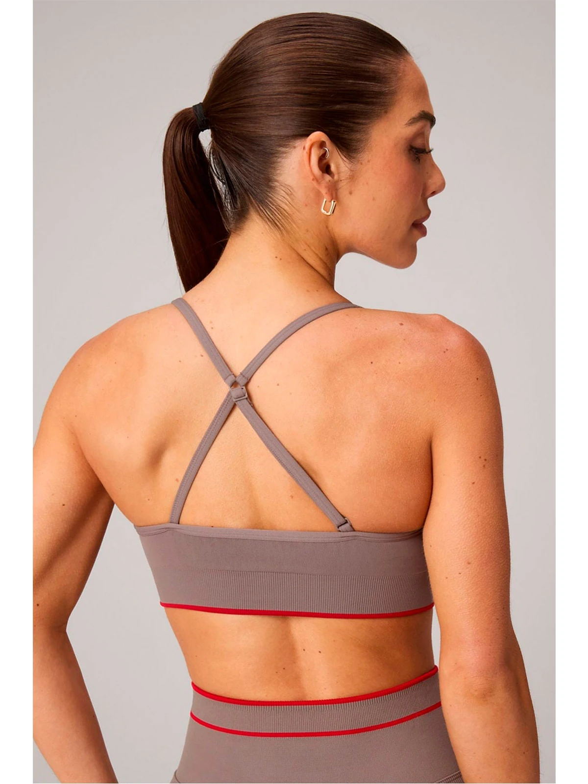 TOP MUJER FABLETICS CREMA SEAMLESS - 2