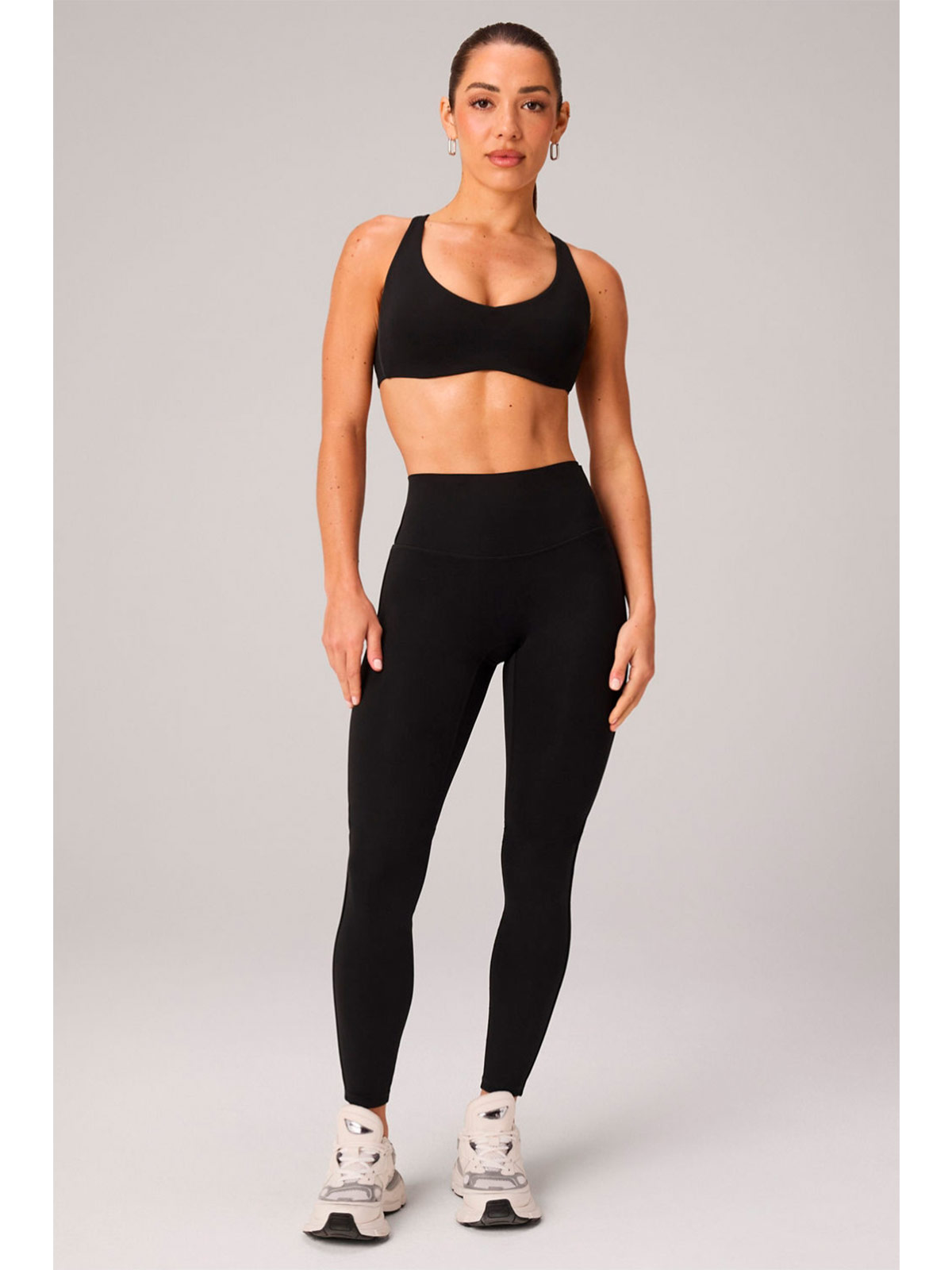 LEGGINGS MUJER FABLETICS NEGRO NO SEAM PURELUXE - 6