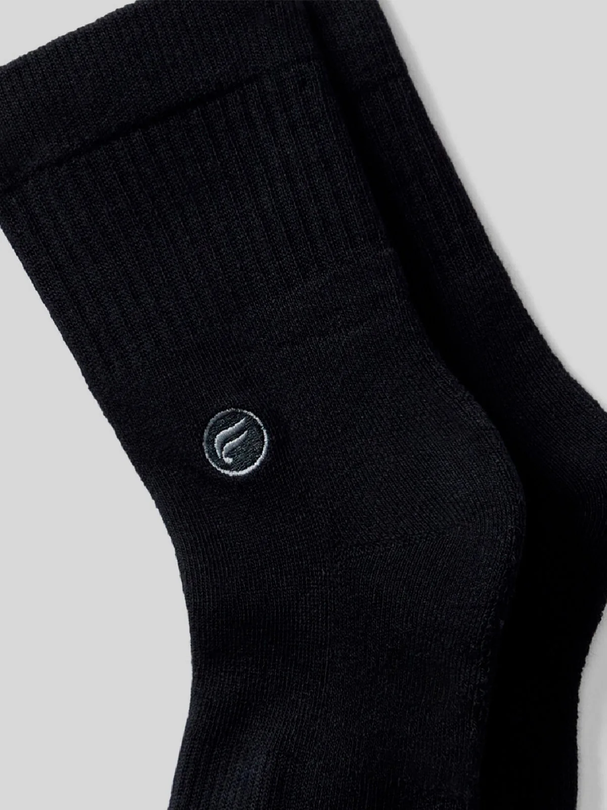 CALCETINES ALGODÓN HOMBRE FABLETICS NEGRO QUARTER SOCK - 2