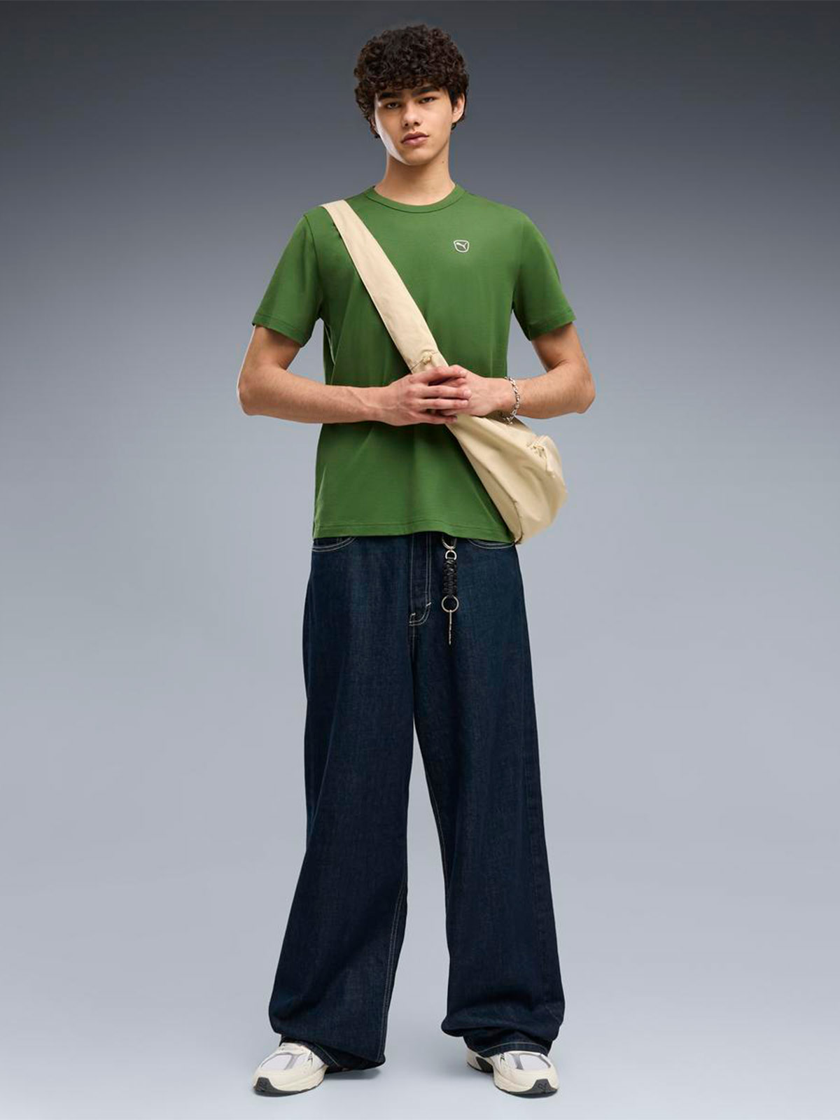 POLO HOMBRE PUMA VERDE ELEVATED TEE - 5