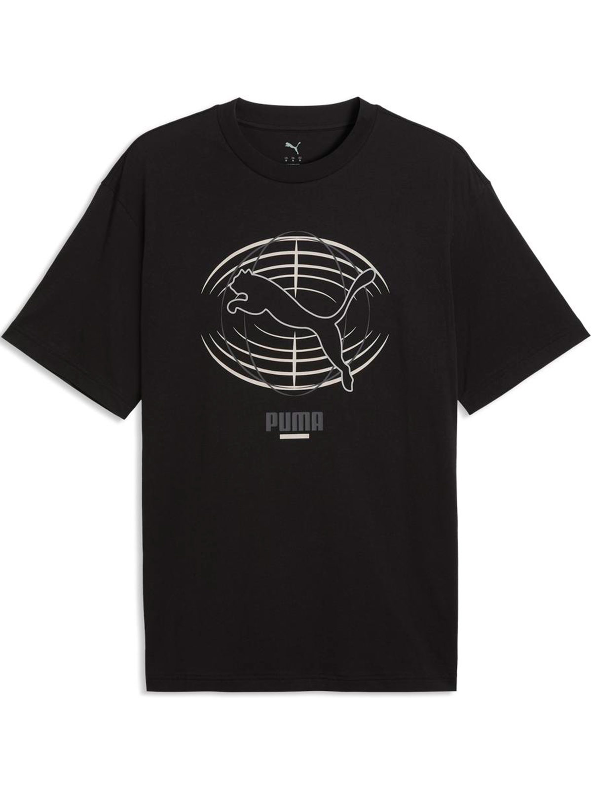 POLO HOMBRE PUMA NEGRO RELAXED PUMATECH - 3