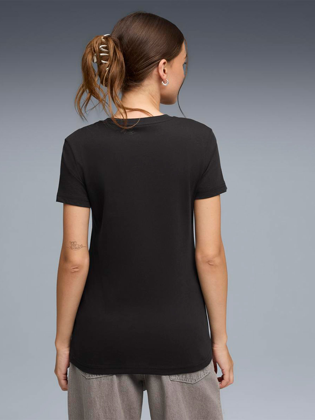 POLO MUJER PUMA NEGRO CENTERED CAT - 2