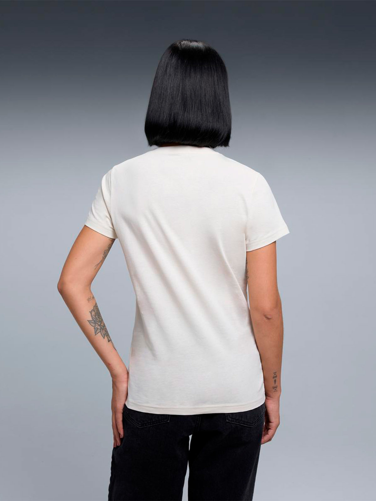 POLO MUJER PUMA BLANCO CENTERED CAT - 2