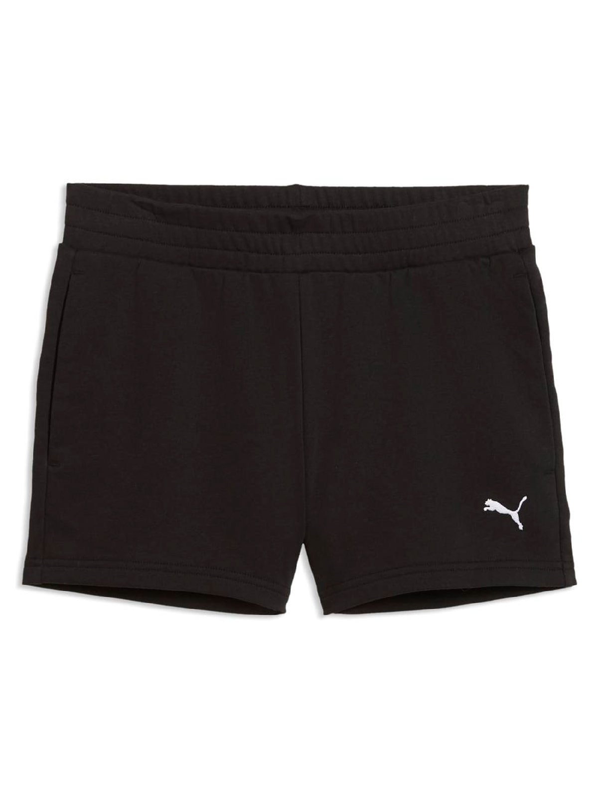 SHORT MUJER PUMA NEGRO CAT LOGO 4" - 4