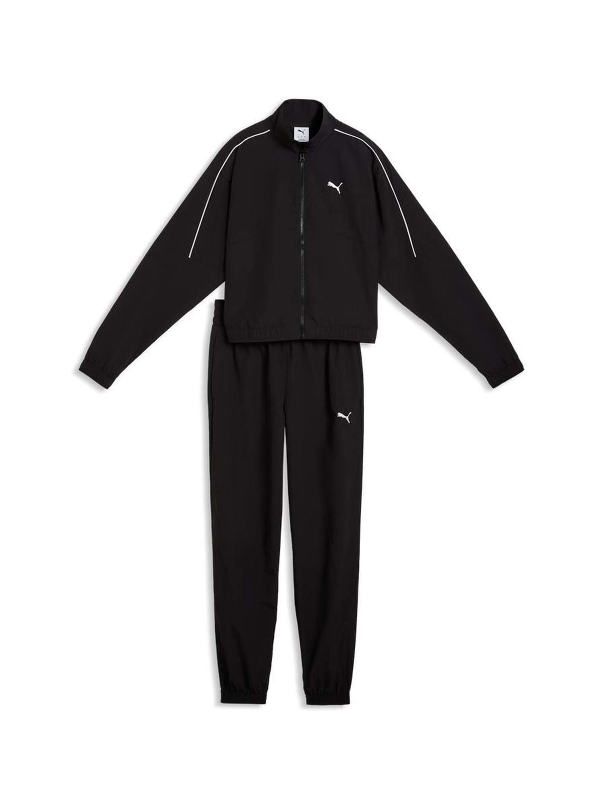 PANTALÓN BUZO MUJER PUMA NEGRO WOVEN - 3