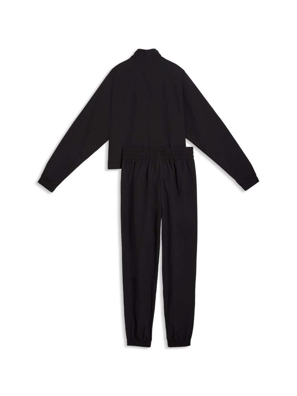 PANTALÓN BUZO MUJER PUMA NEGRO WOVEN - 4