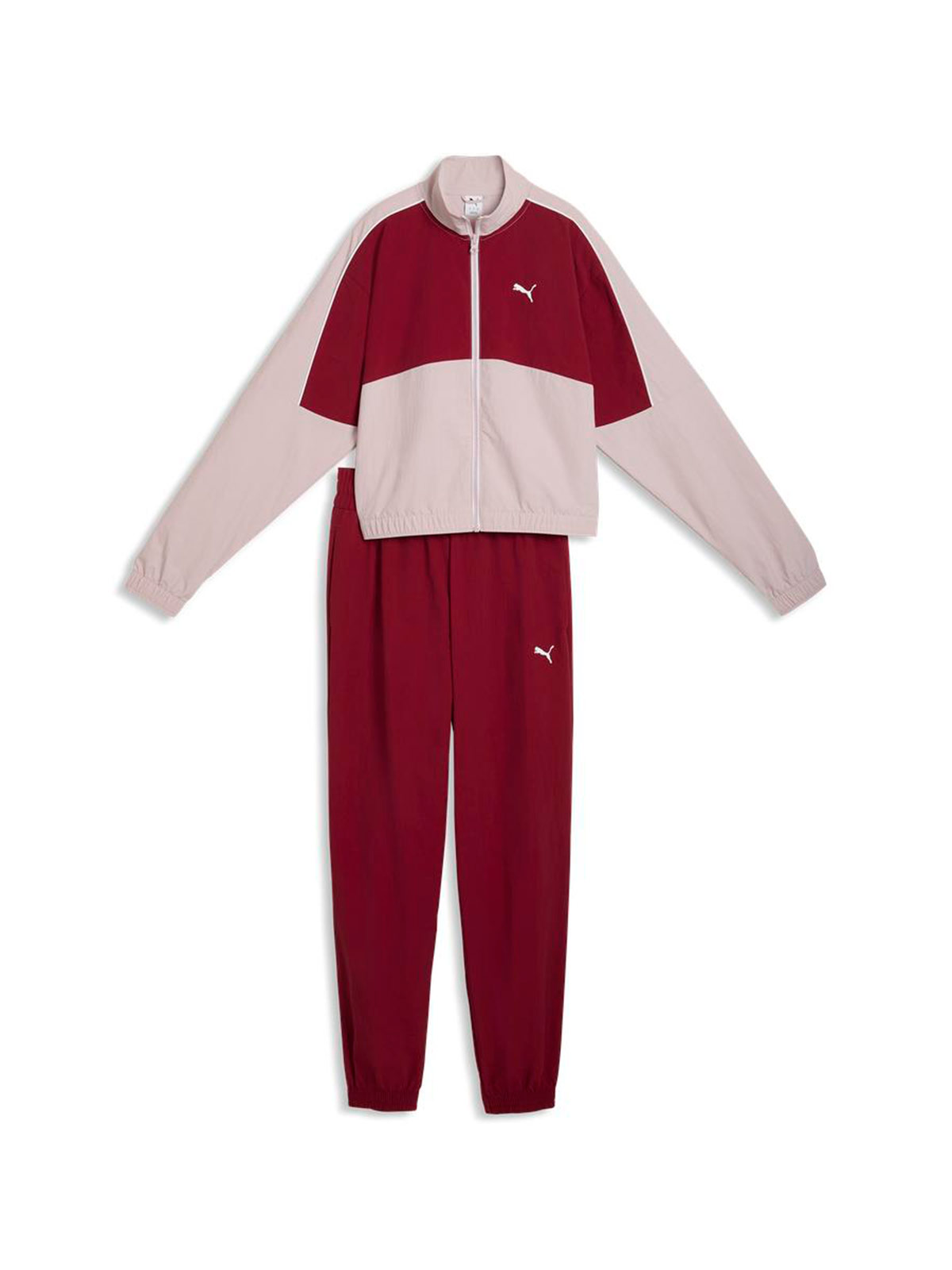PANTALÓN BUZO MUJER PUMA ROJO WOVEN STANDARD - 3