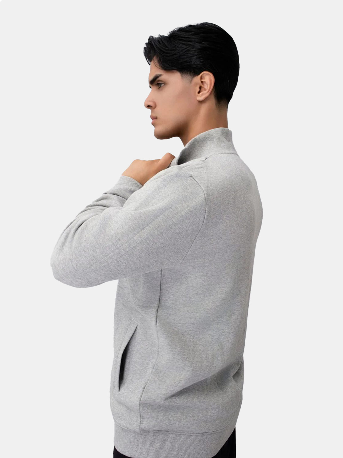 CASACA ALGODÓN HOMBRE REEBOK GRIS TRACKTOP - 3