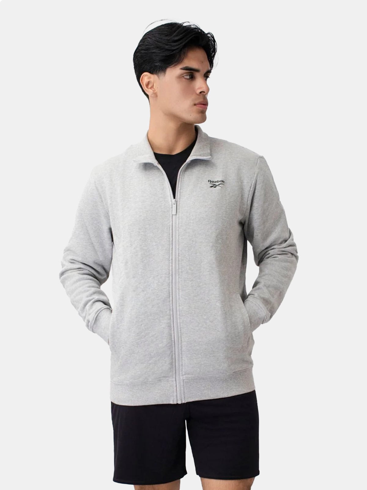CASACA ALGODÓN HOMBRE REEBOK GRIS TRACKTOP - 1