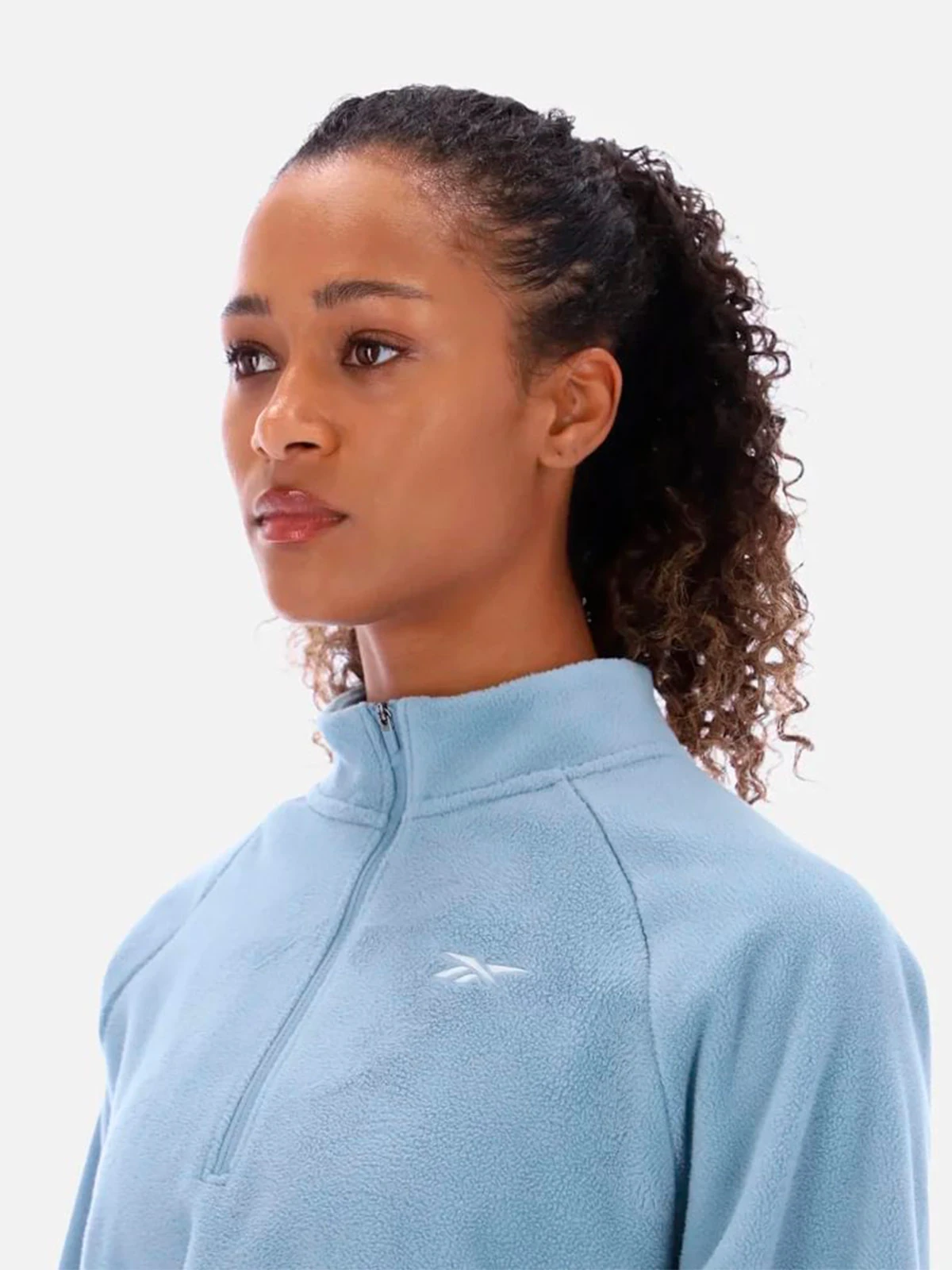 POLERA CROP 1/4 ZIP MUJER REEBOK MYLA - 2