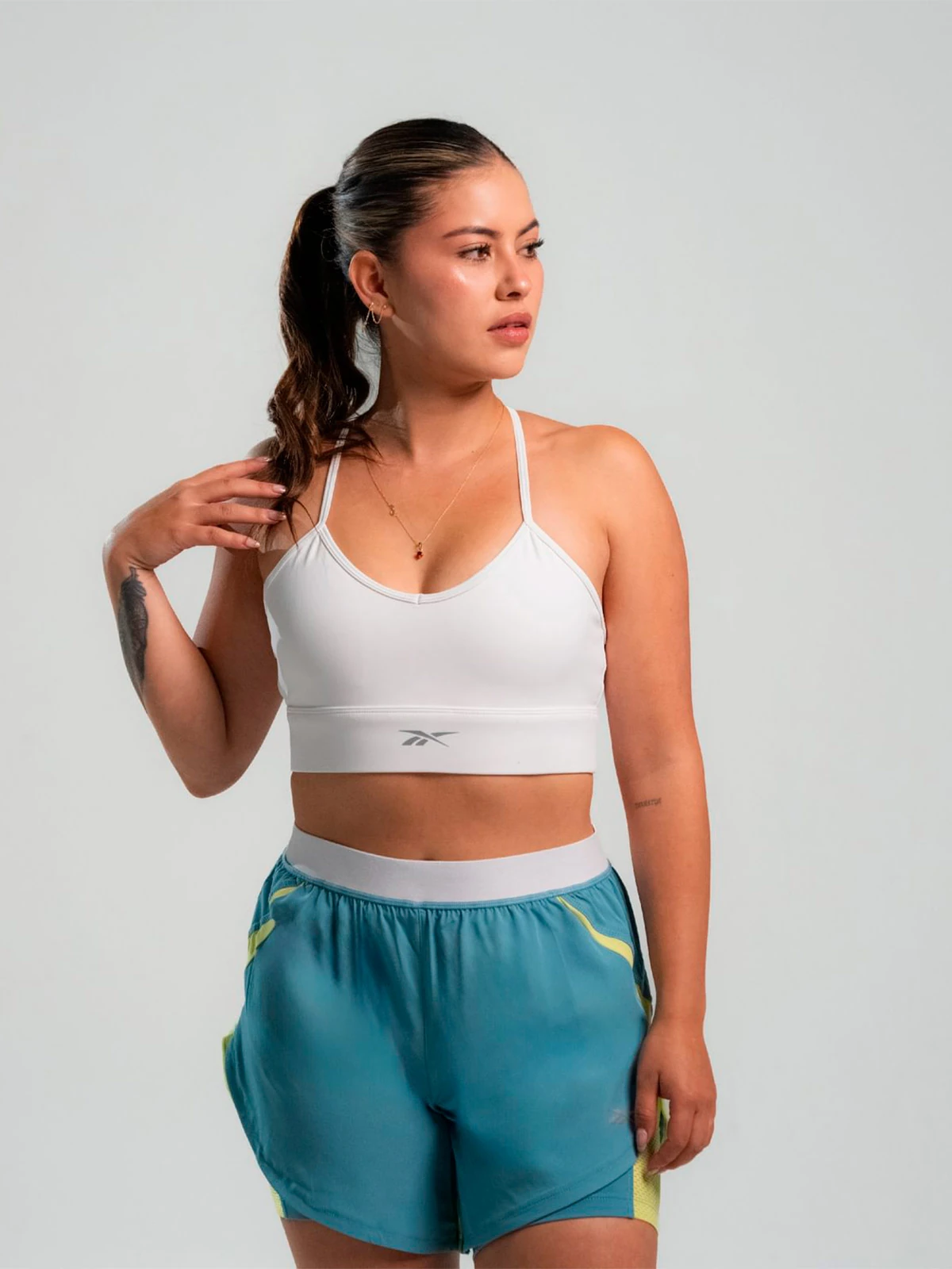 SHORT MUJER REEBOK 2 EN 1 RUNNING - 1