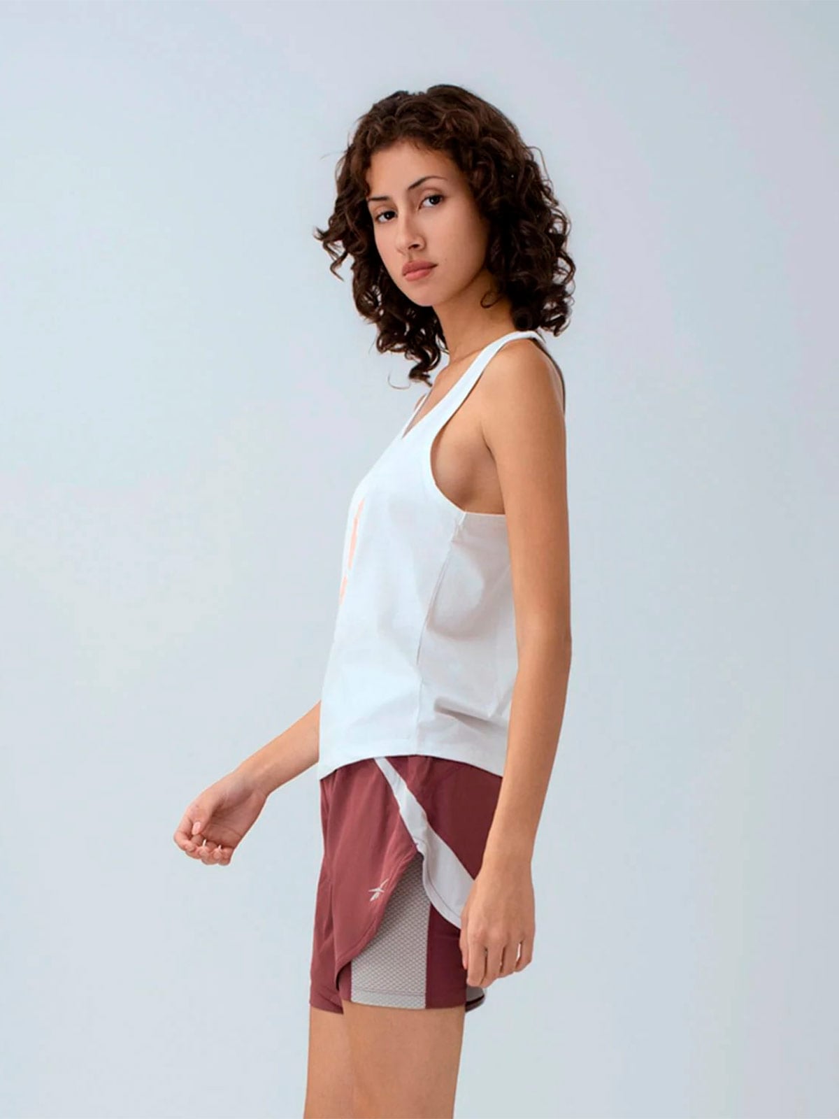 SHORT MUJER REEBOK 2 EN 1 RUNNING - 2