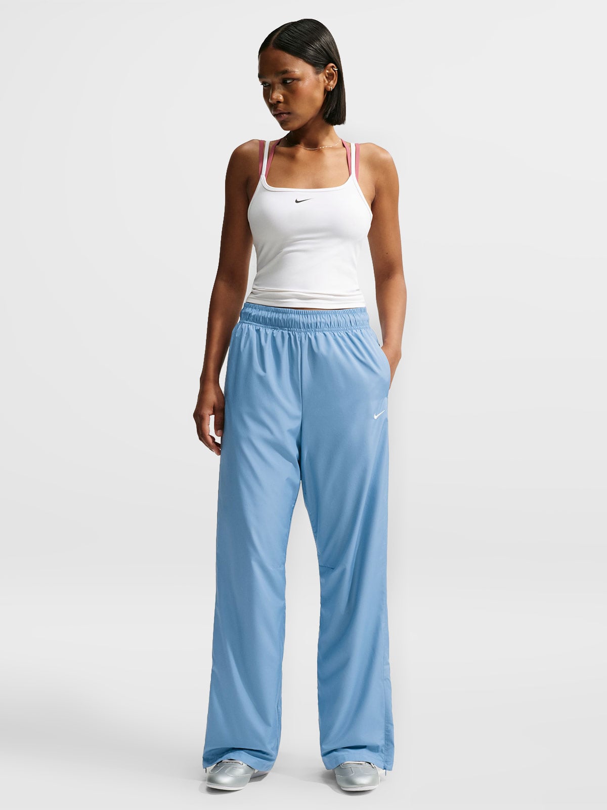PANTALÓN DE BUZO RUNNING MUJER NIKE CLASSIC - 1