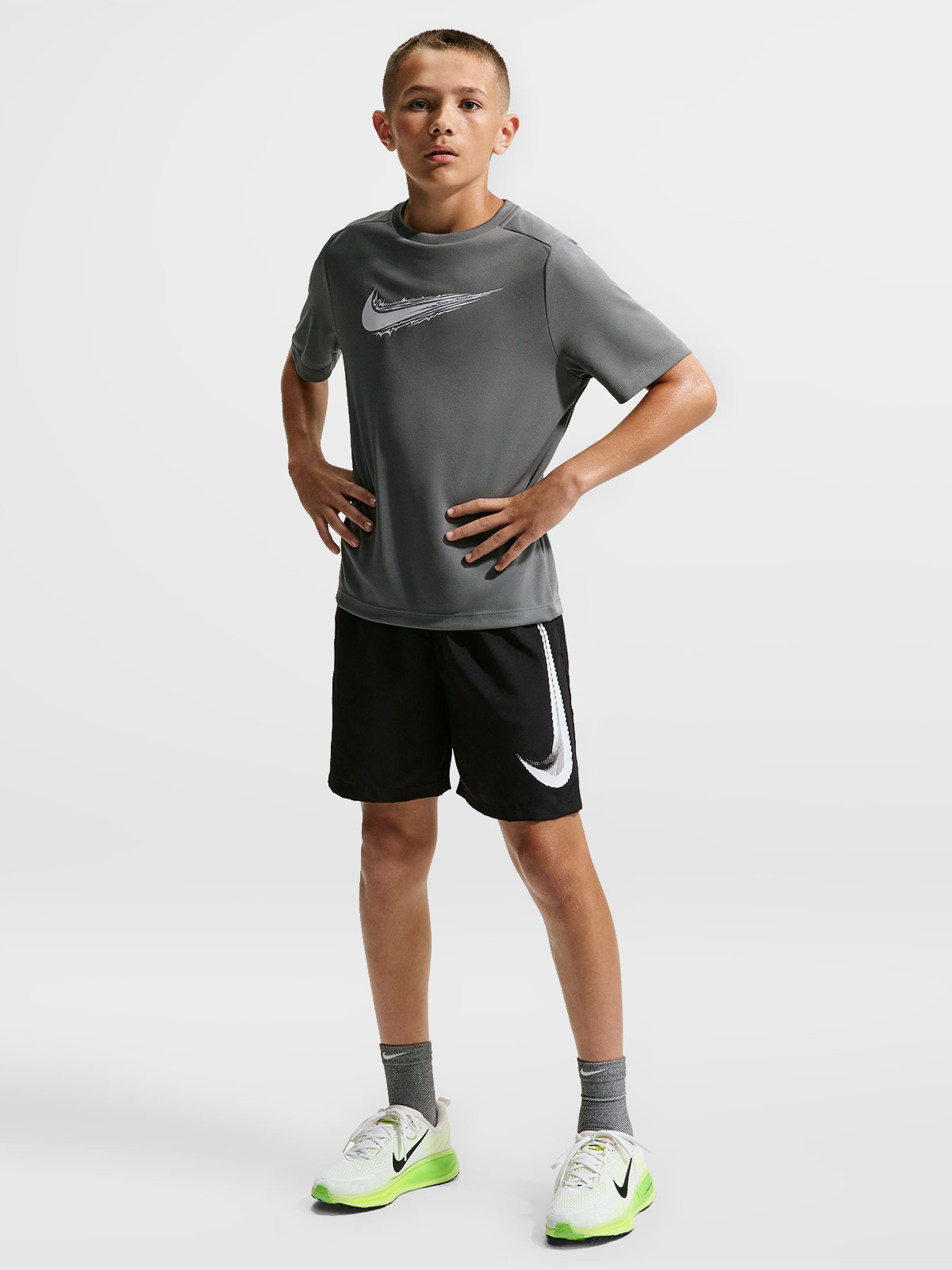 SHORT RUNNING NIÑO NIKE MULTI REFRESH - 5