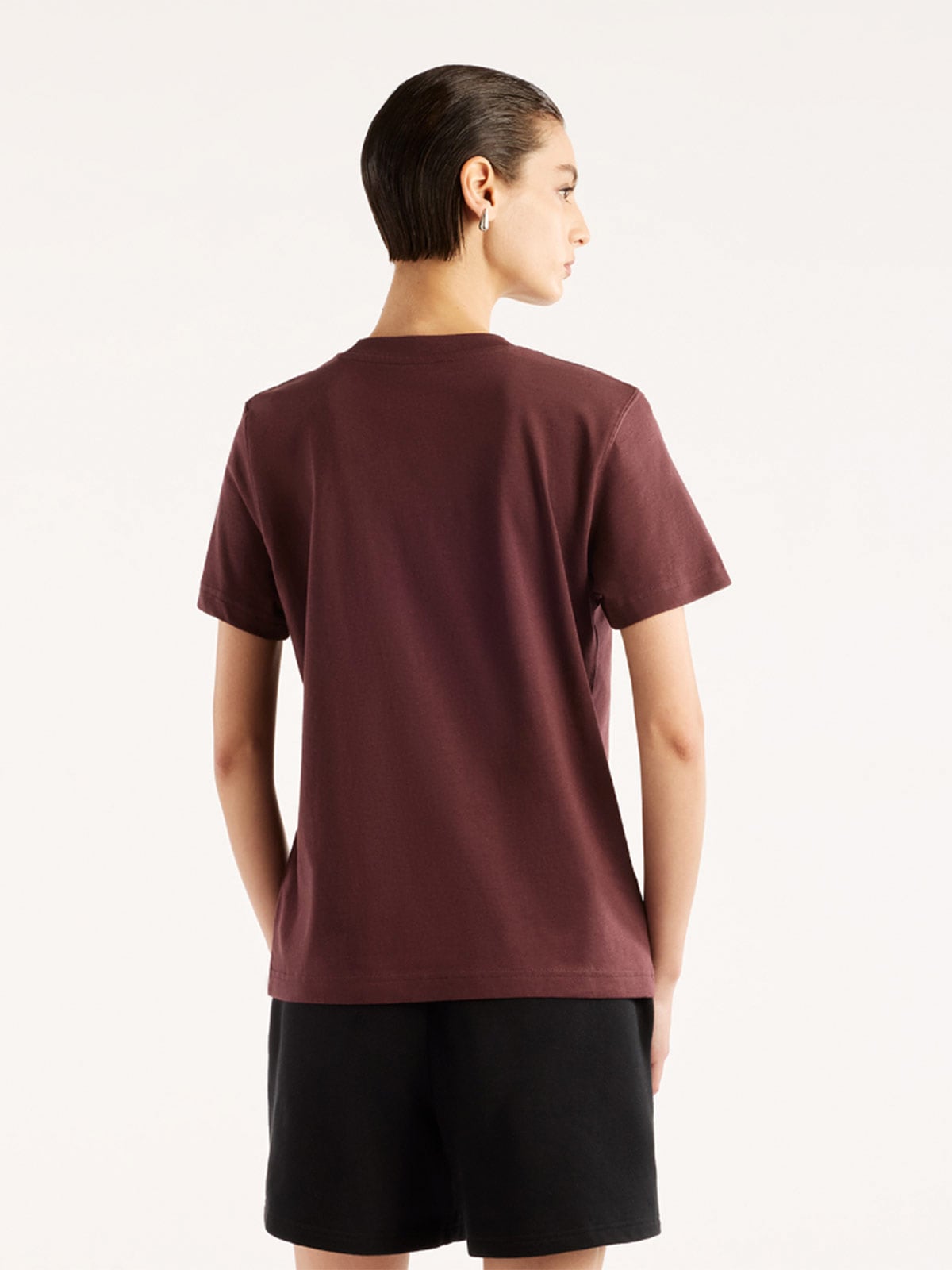 POLO MANGA CORTA MUJER NEW BALANCE MARRON - 2