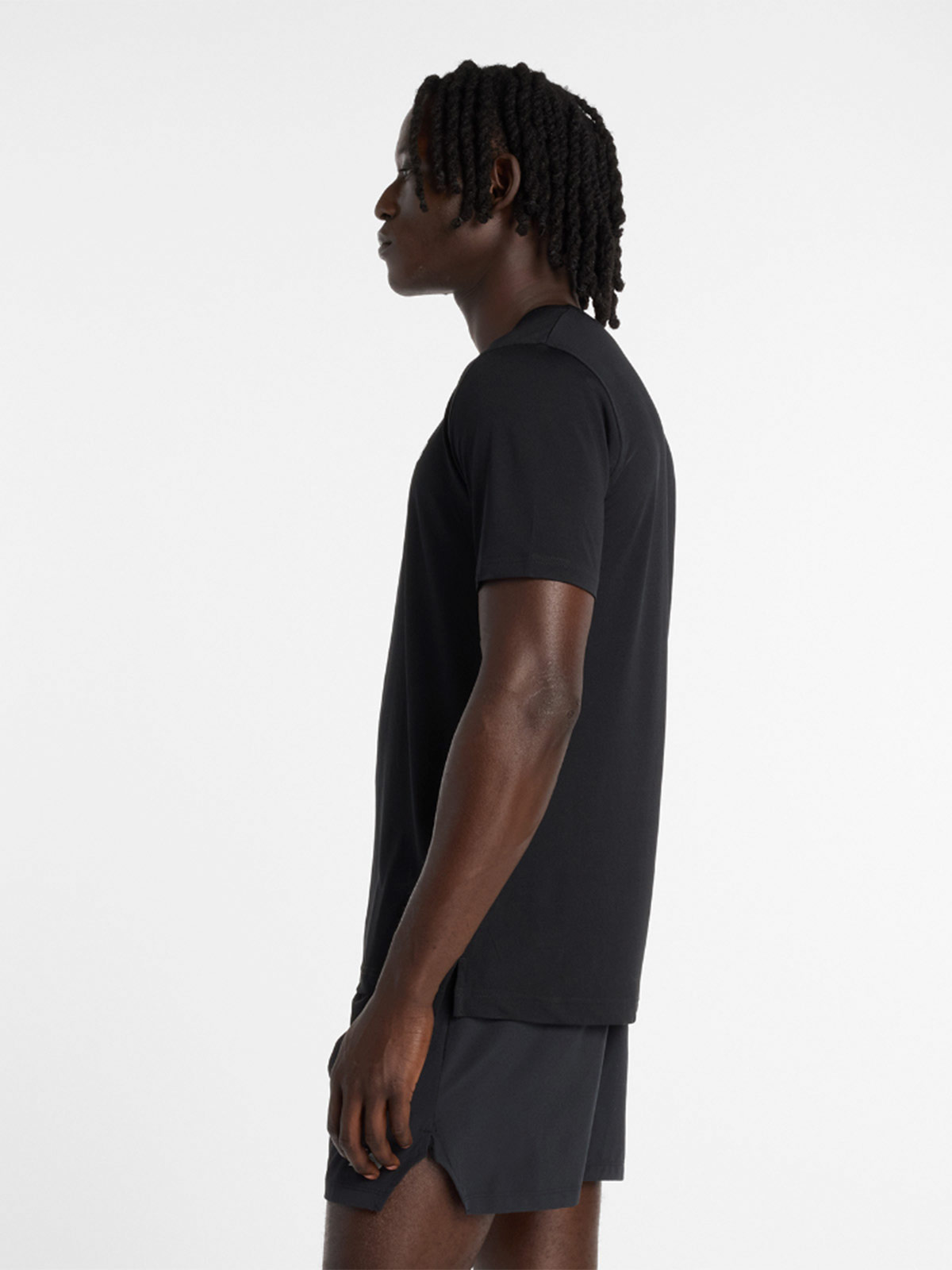 POLO MANGA CORTA HOMBRE NEW BALANCE NEGRO - 2
