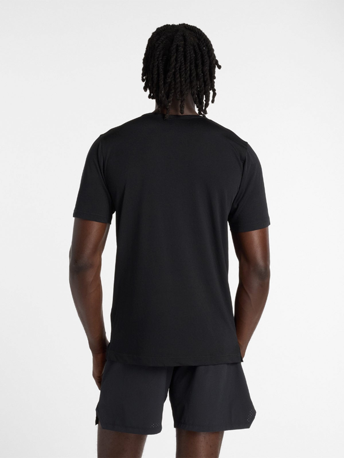 POLO MANGA CORTA HOMBRE NEW BALANCE NEGRO - 3