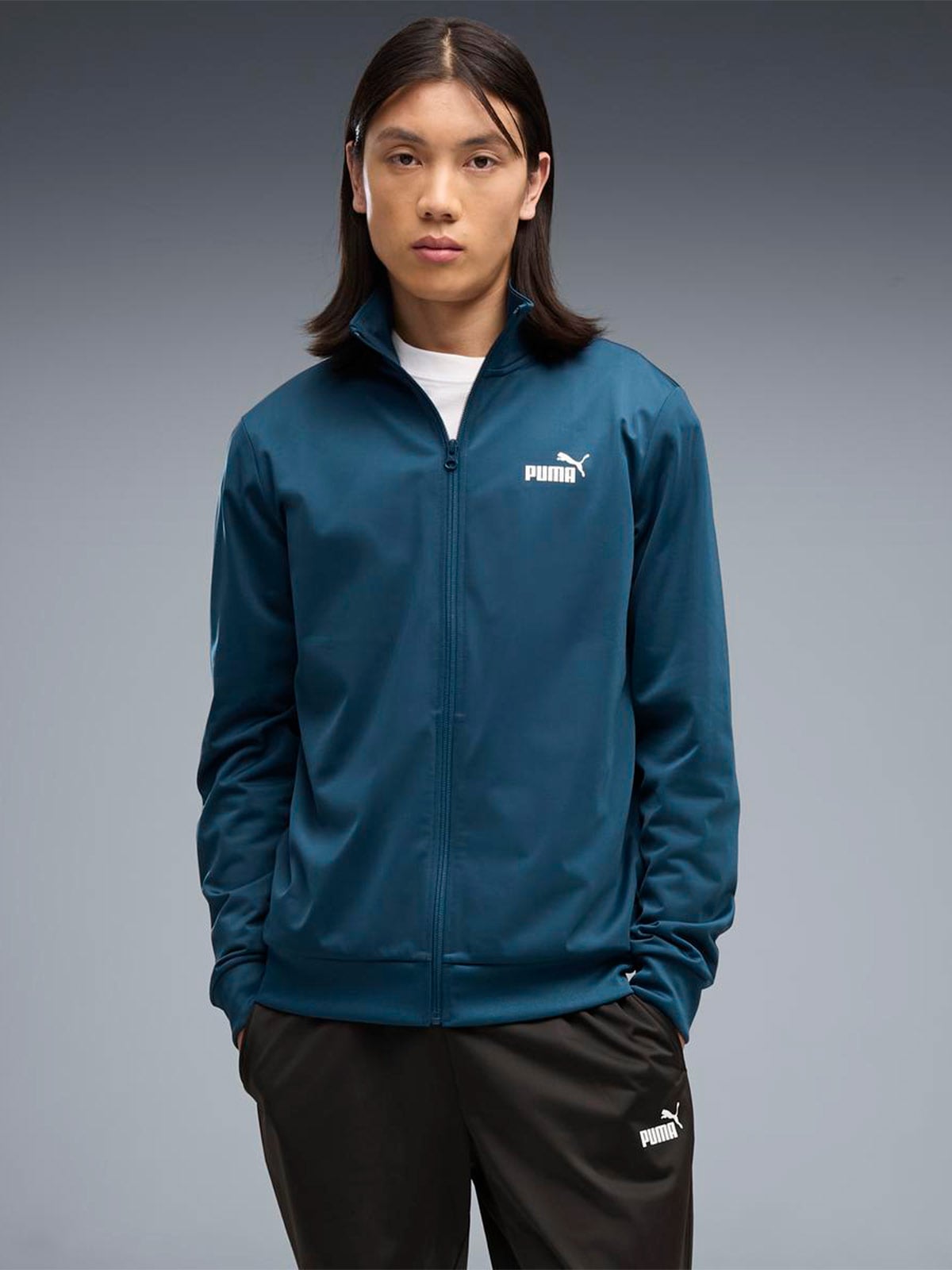 CONJUNTO BUZO HOMBRE PUMA AZUL - 5