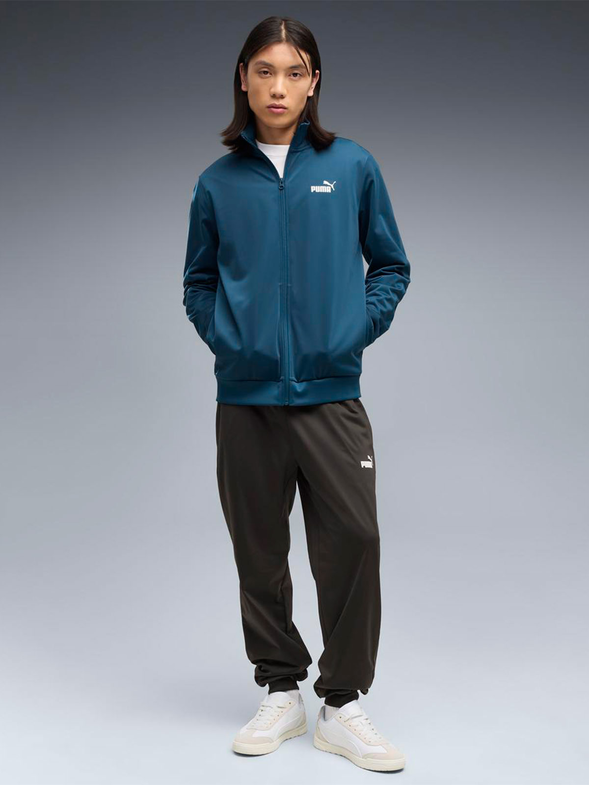 CONJUNTO BUZO HOMBRE PUMA AZUL - 1
