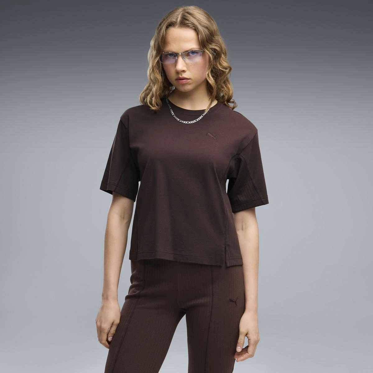 POLO ALGODÓN MUJER PUMA HER RELAXED TEE - 3