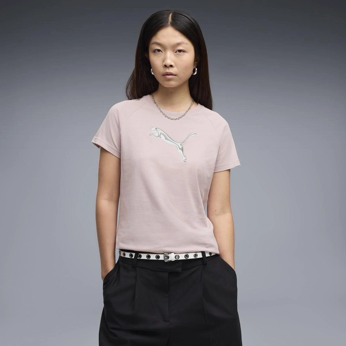 POLO ALGODÓN MUJER PUMA ESS LOGO LAB TEE - 3