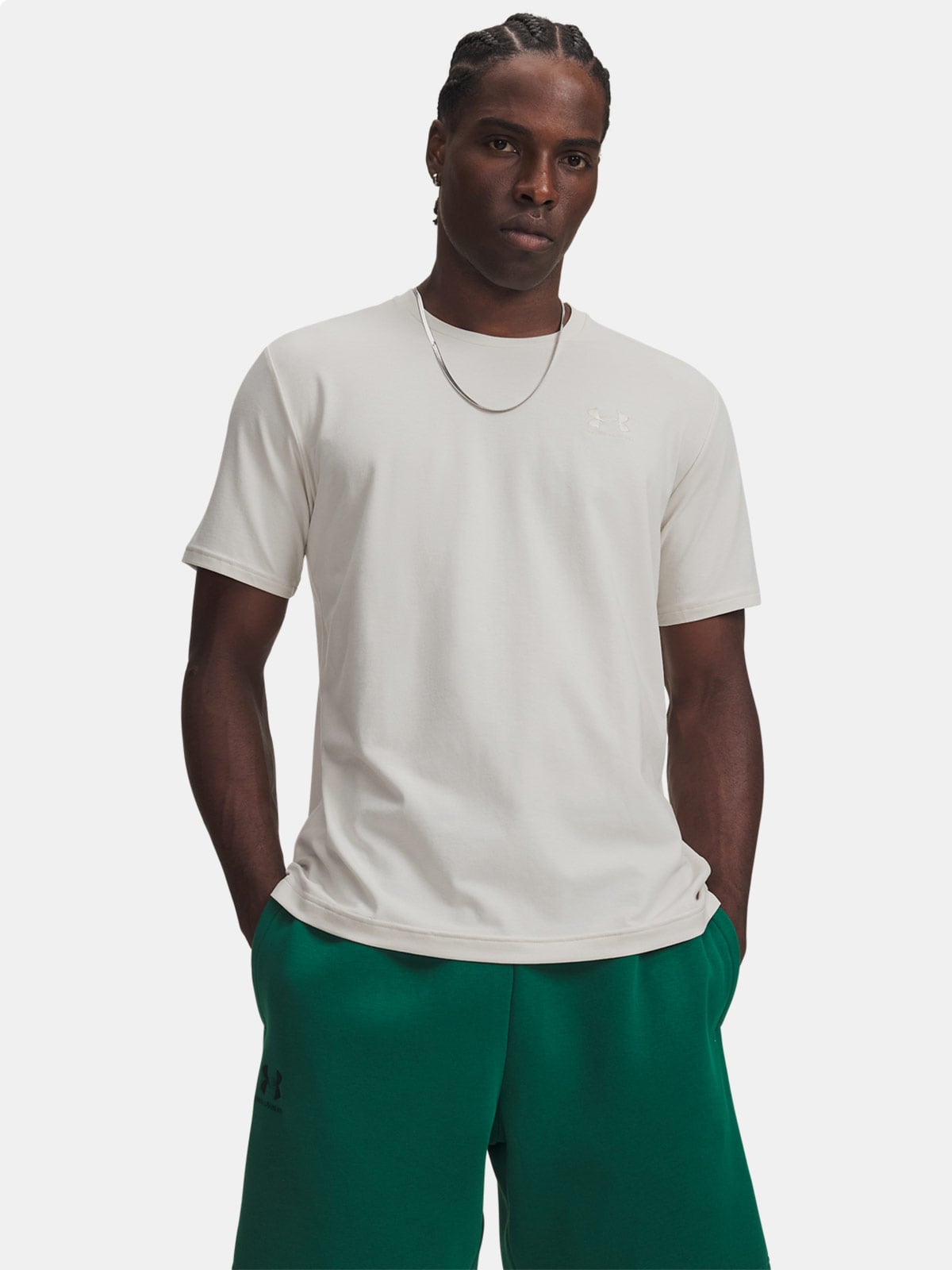 POLO HOMBRE UNDER ARMOUR ICON BLANCO - 1