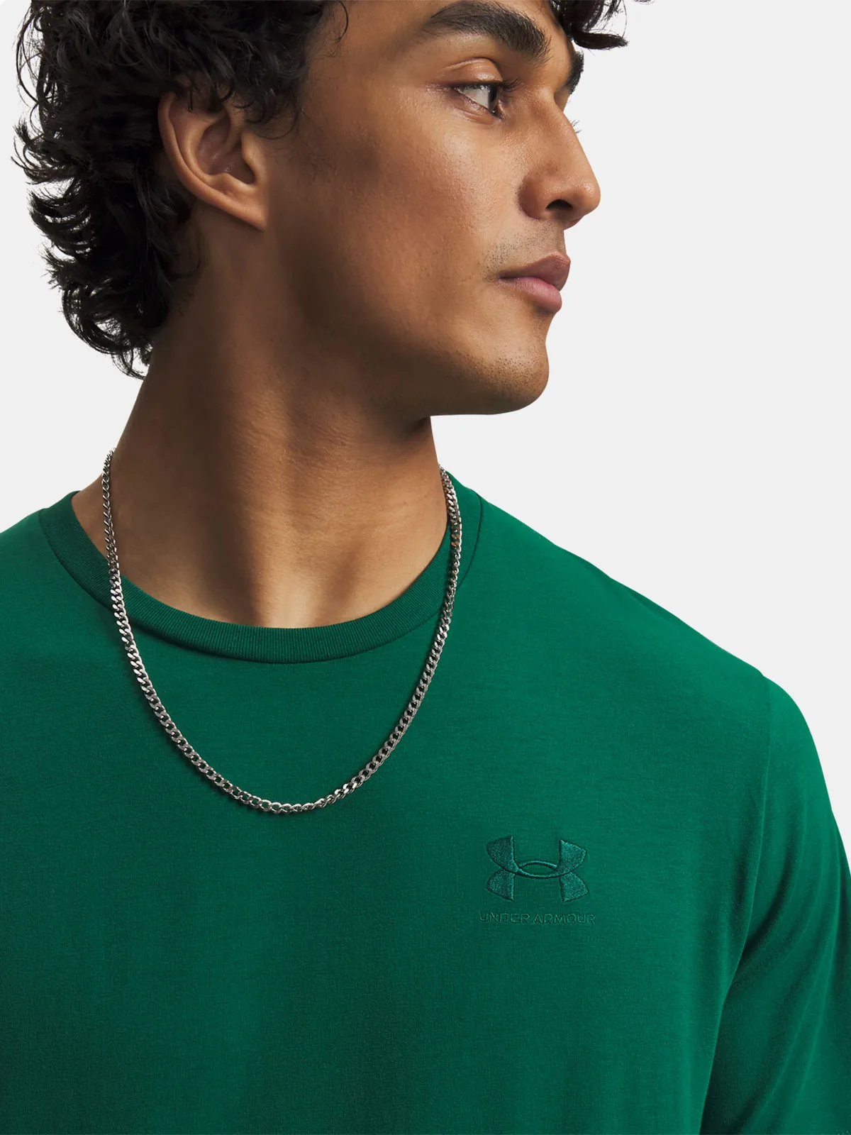POLO HOMBRE UNDER ARMOUR ICON VERDE - 3