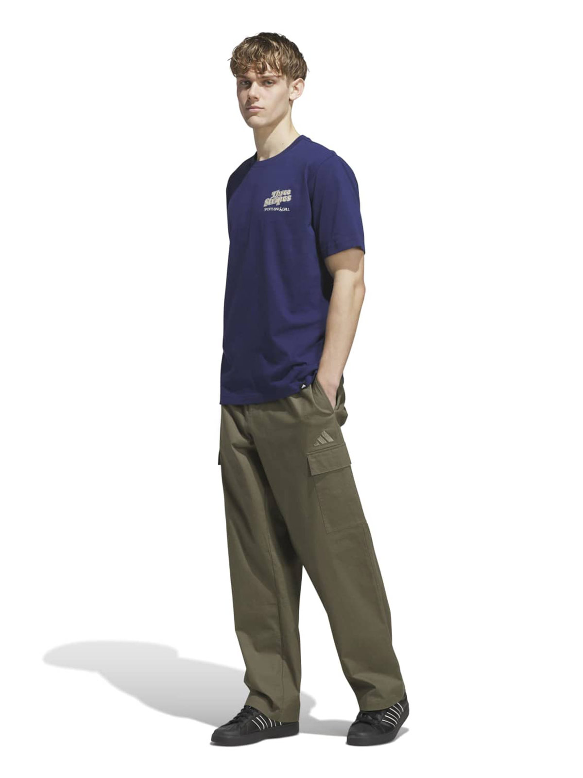 POLO ENTRENAMIENTO HOMBRE ADIDAS GRAPHIC SPORT BAR TOOL - 5