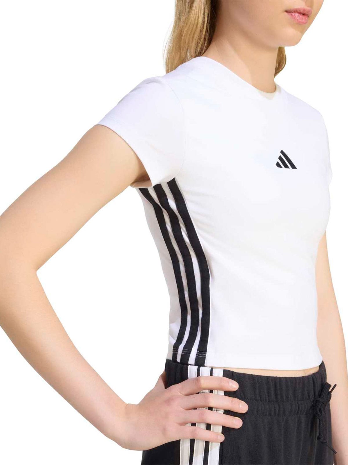 POLO ENTRENAMIENTO HOMBRE ADIDAS ESSENTIALS 3 TIRAS - 4