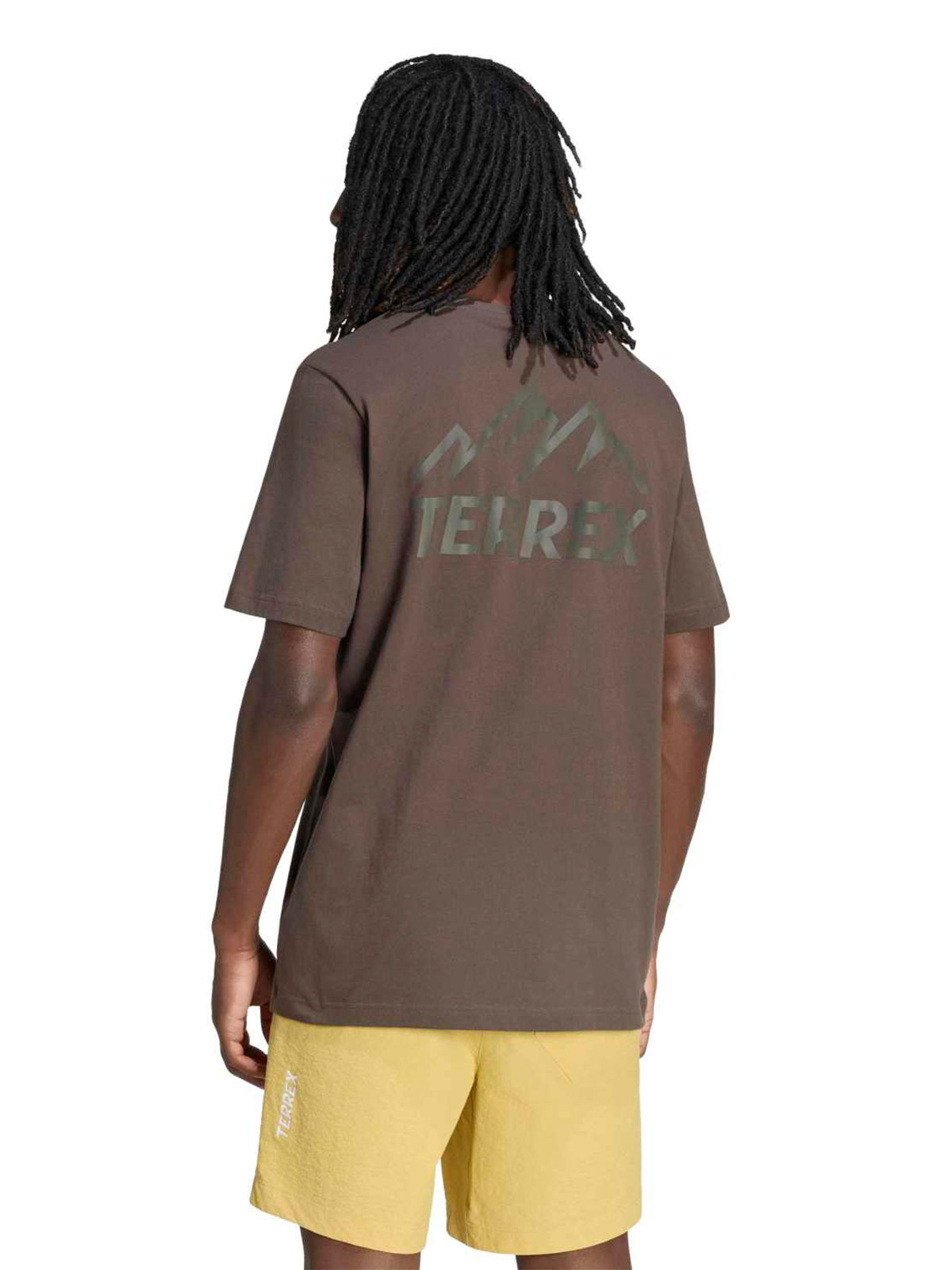 POLO TREKKING HOMBRE ADIDAS TERREX GRAPHIC MOUNTAIN - 2