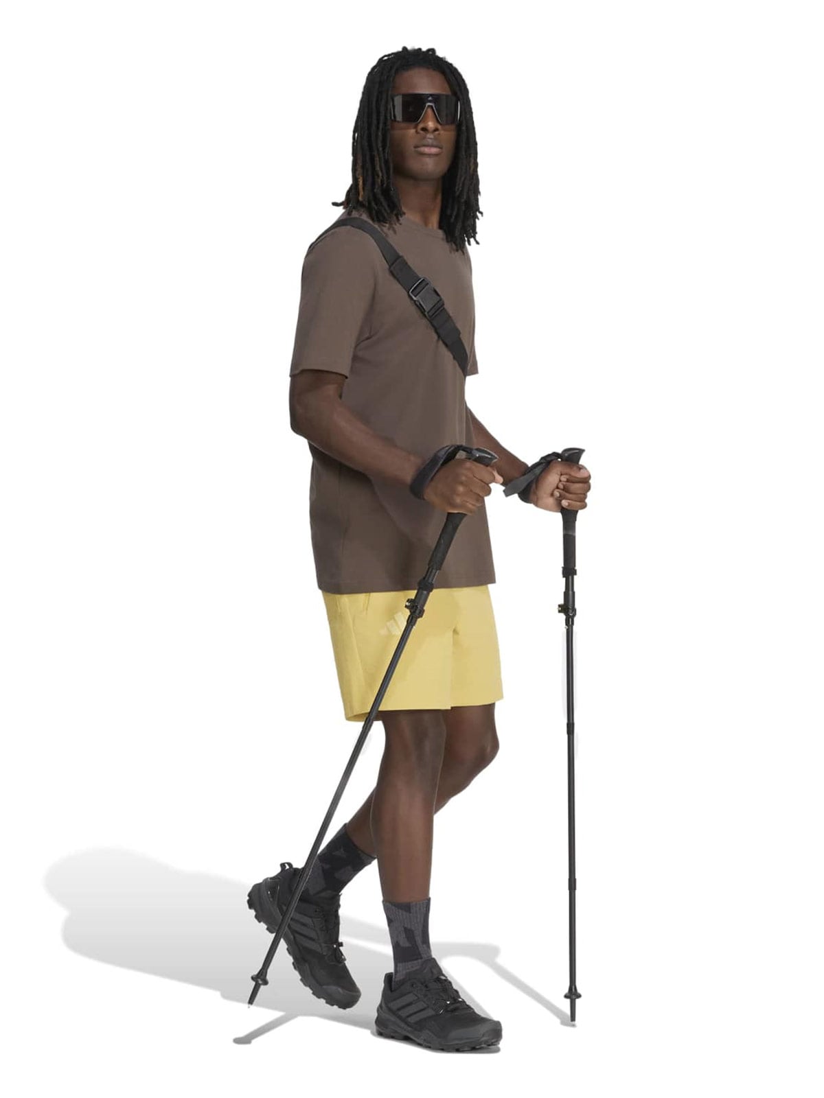 POLO TREKKING HOMBRE ADIDAS TERREX GRAPHIC MOUNTAIN - 5