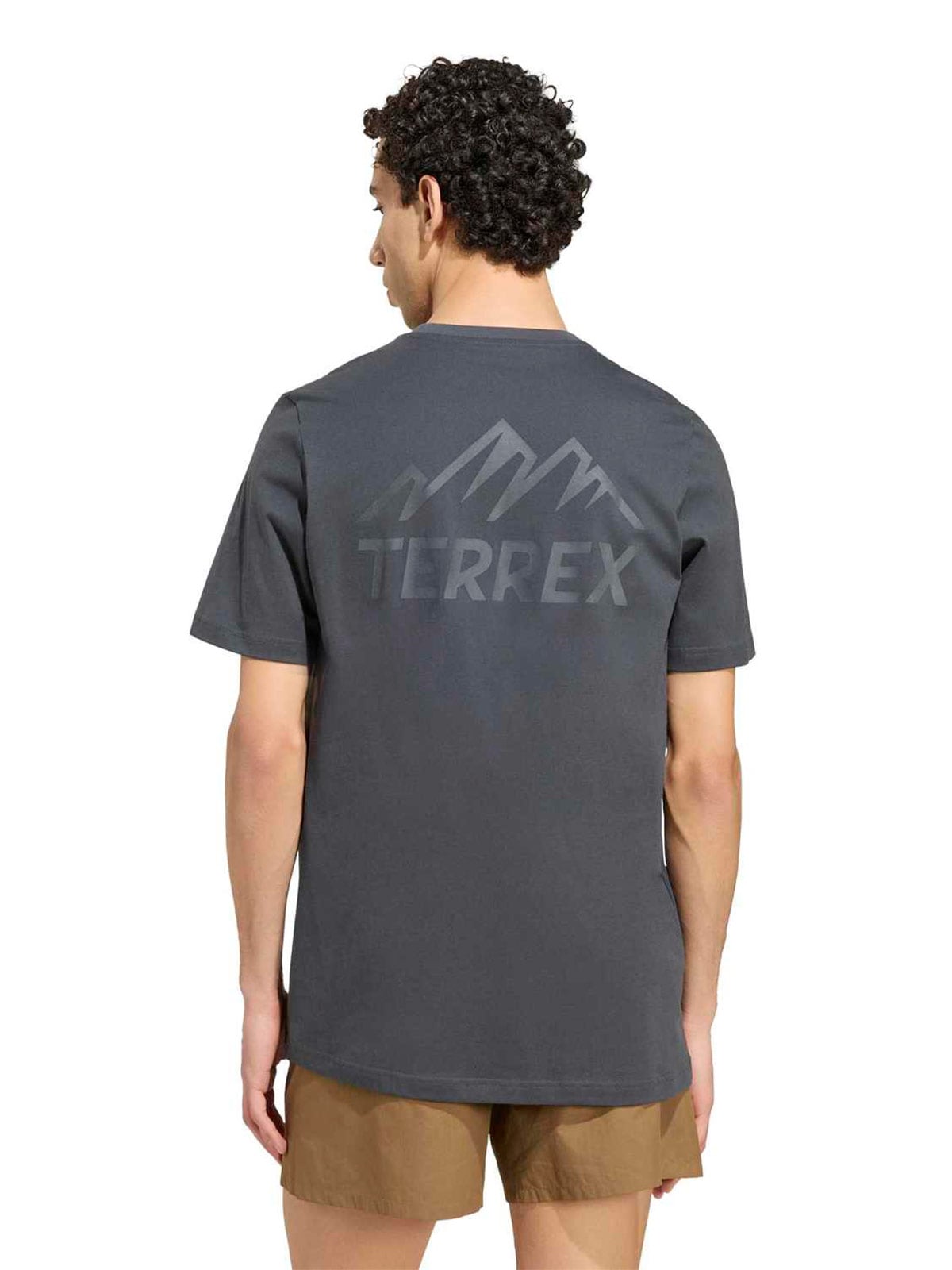 POLO TREKKING HOMBRE ADIDAS TERREX GRAPHIC MOUNTAIN - 2