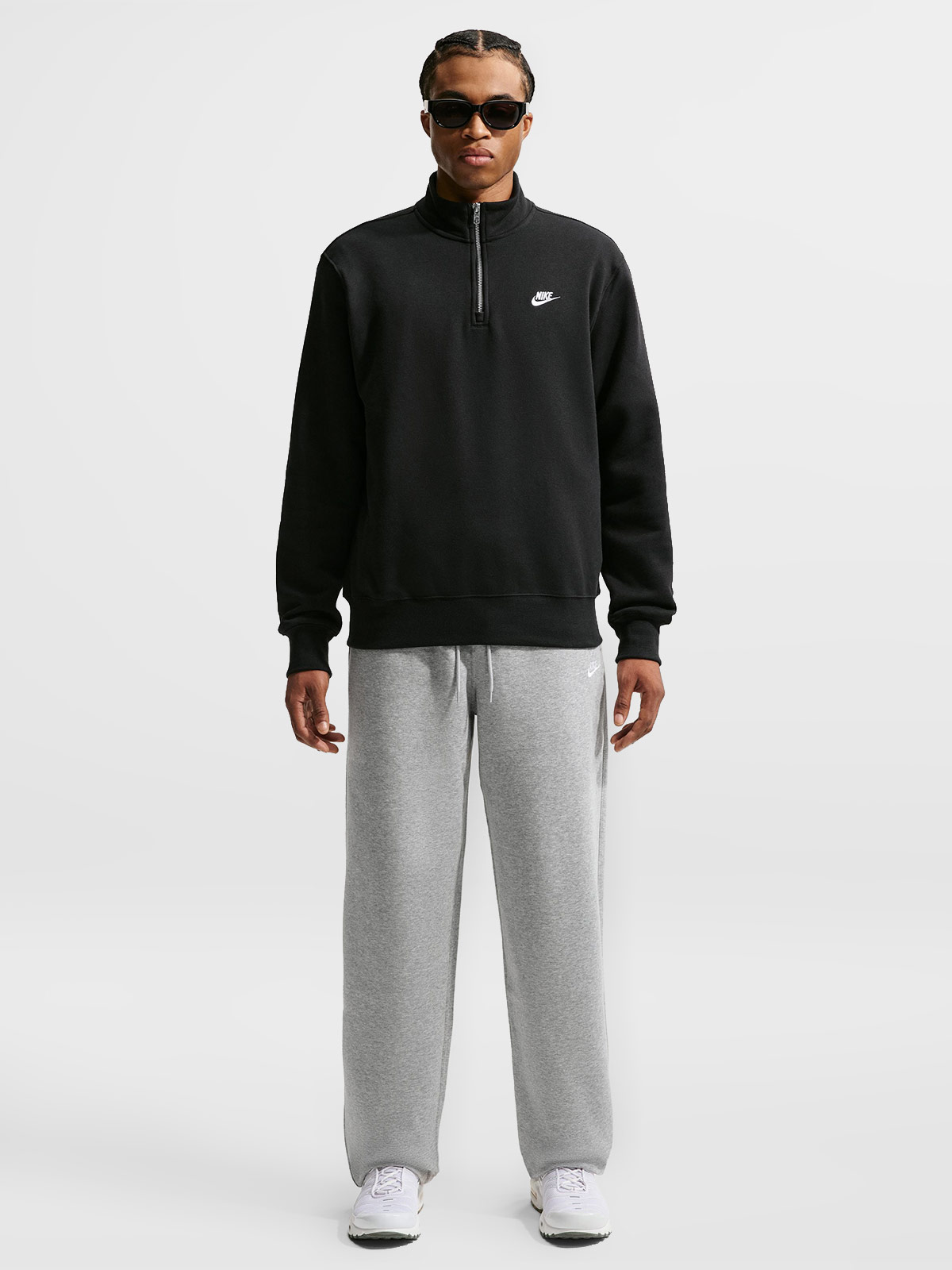 POLERA HOMBRE NIKE SPORTSWEAR CLUB NEGRO - 4